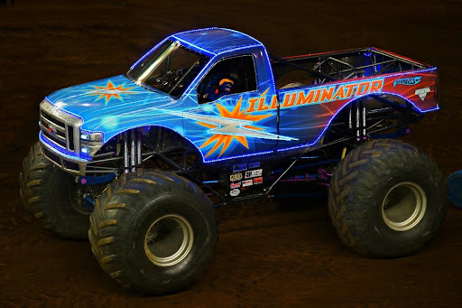 Illuminator Monster Truck with the Hot Wheels re-design